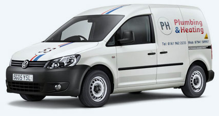 PH Plumbing van